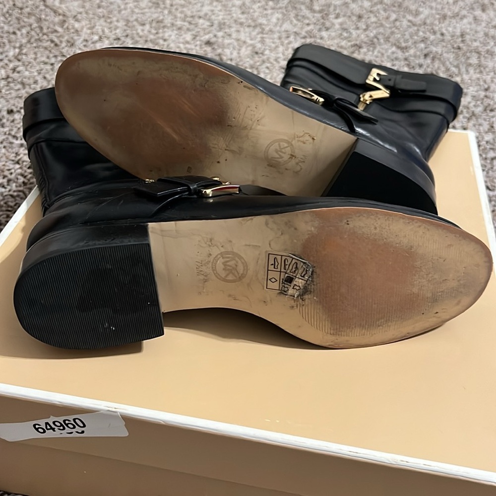 Michael Kors Gansevoort Flat Moto/Combat Boot - Picture 4 of 4
